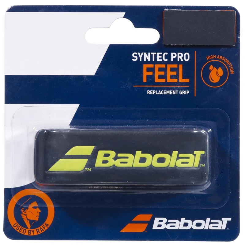Babolat Syntec Pro X1 Replacement Padel Grip - Black / Yellow