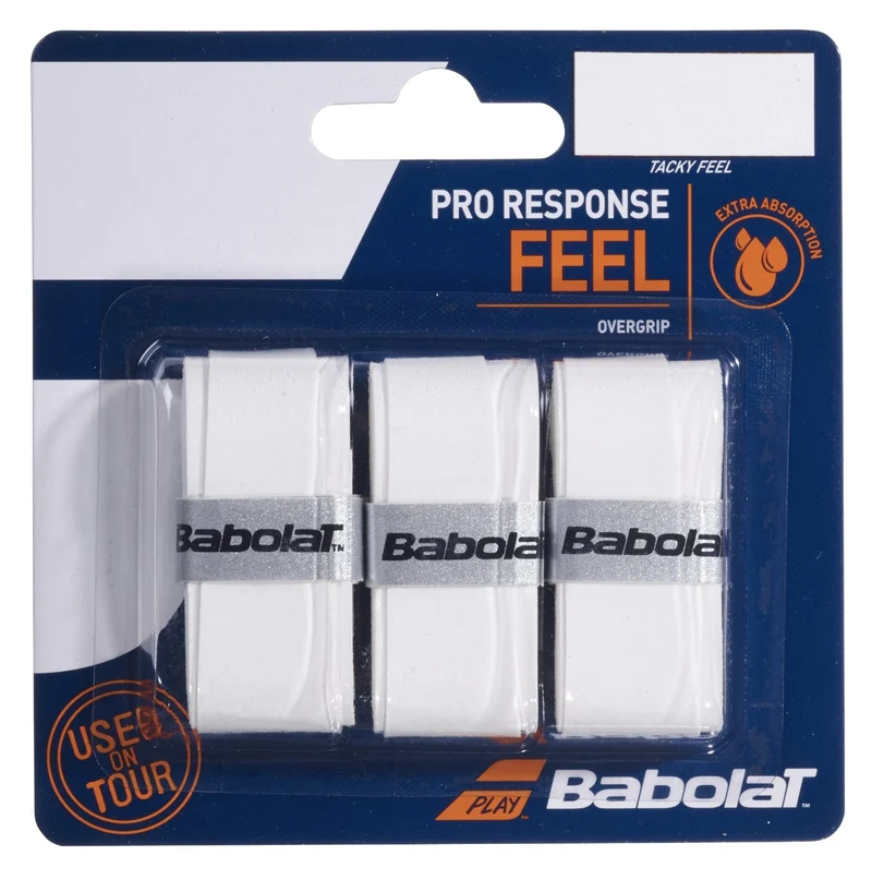 Babolat Pro Response Padel Overgrips X3 - White
