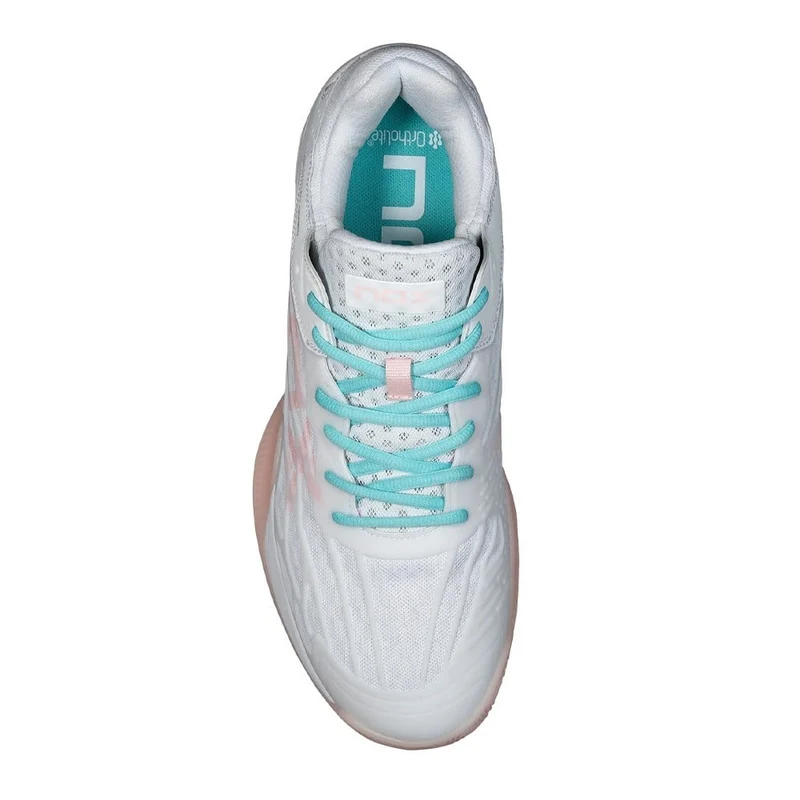 NOX AT10 LUX Blanco/Turquesa 2024 (Zapatillas)