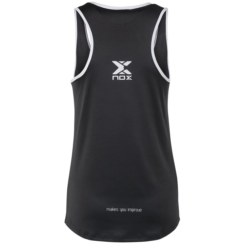 NOX Team Damen Padel Shirt - schwarz