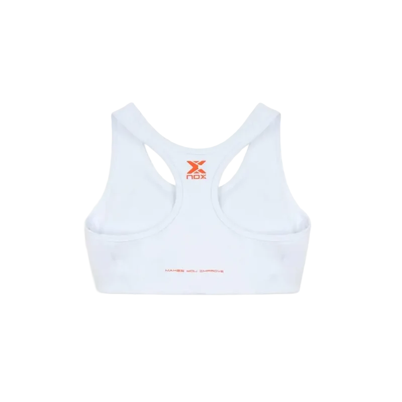 Sujetador Nox Team White 2026