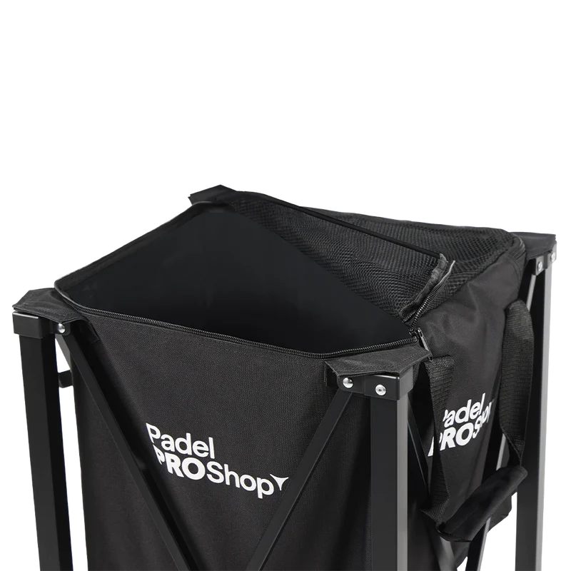 Carro de Bolas PadelPROShop Fabric Negro 2026