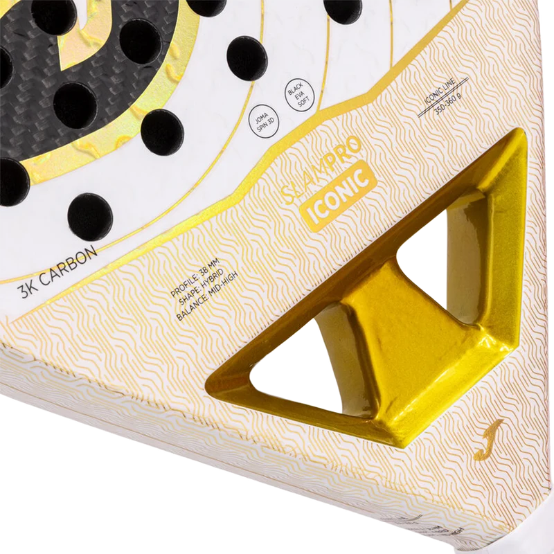 Pala Joma Slam Pro Ionic White/Gold 2026
