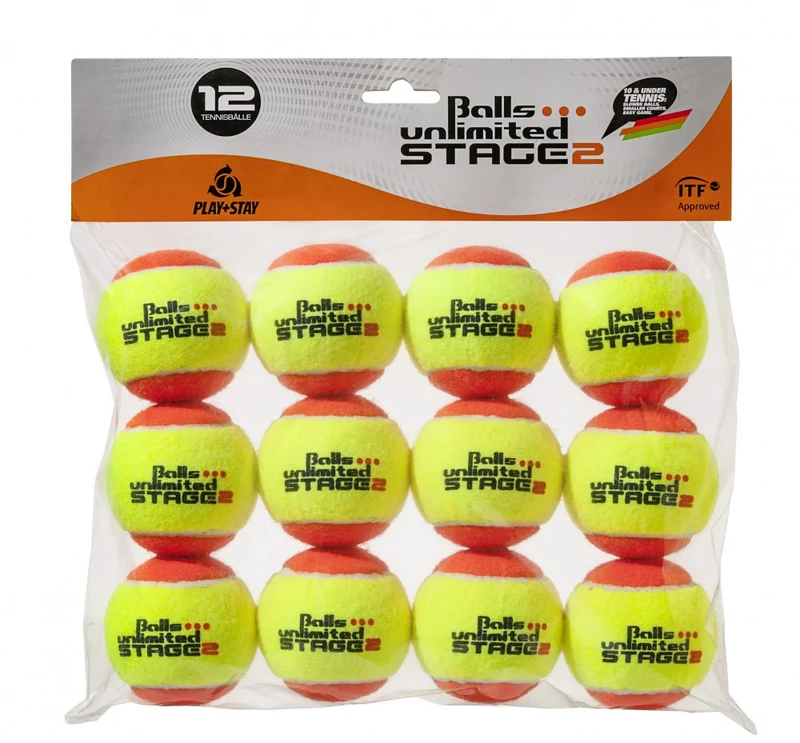 Tennisbälle Stage 2 12er Pack