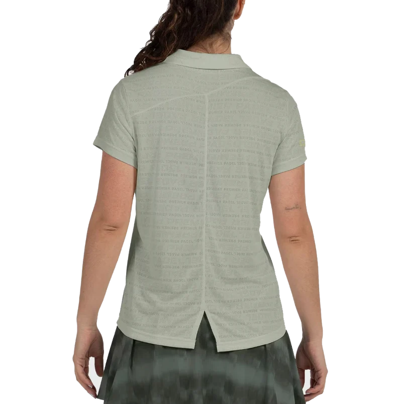 Bullpadel Women's Payerne Premier Padel Polo Eucalyptus