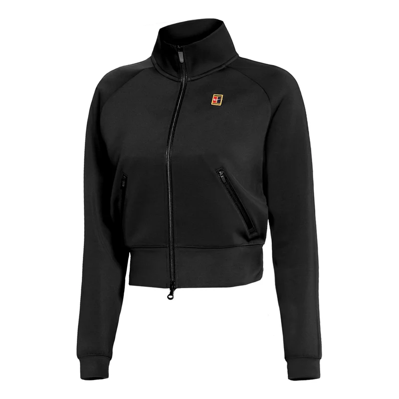 Court Dri-Fit Heritage Trainingsjacke Damen - schwarz,
