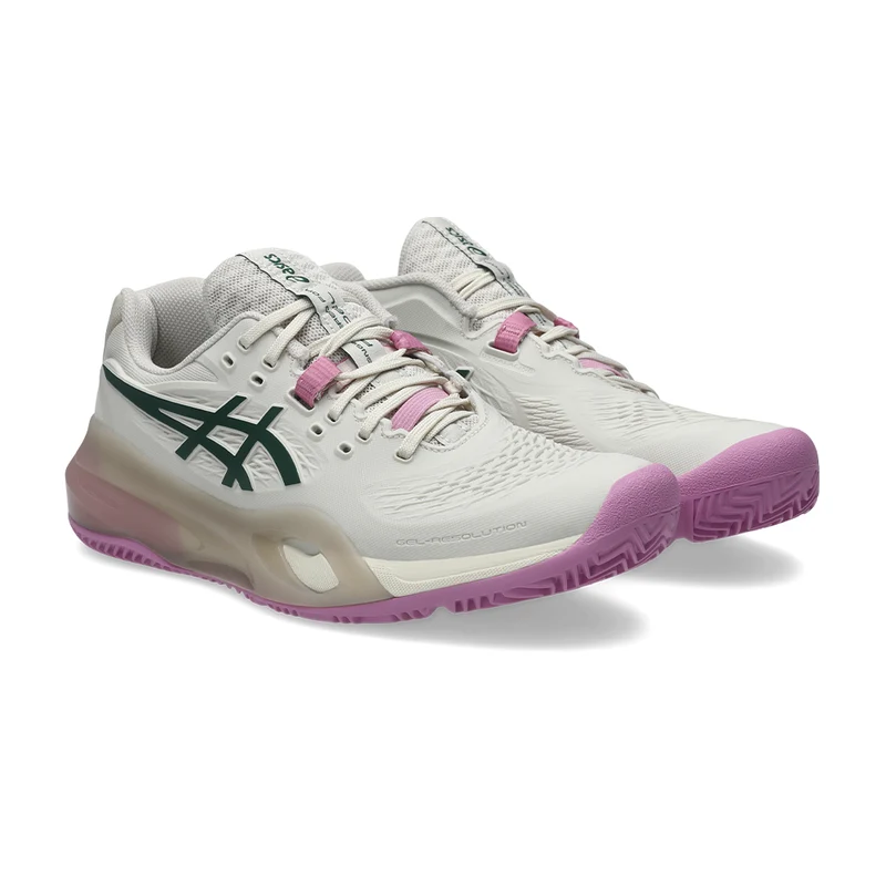 ASICS GEL RESOLUTION X Padel White/Pink W FW26 (Zapatillas)
