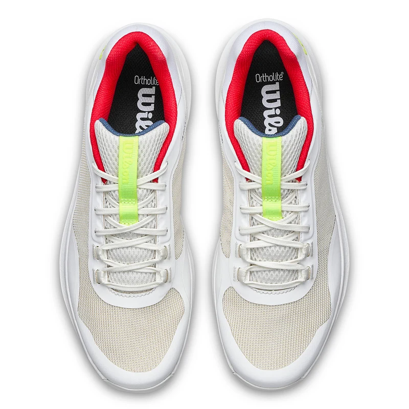 Wilson Men's Hurakn Pro V2 Padel Shoes Snow White