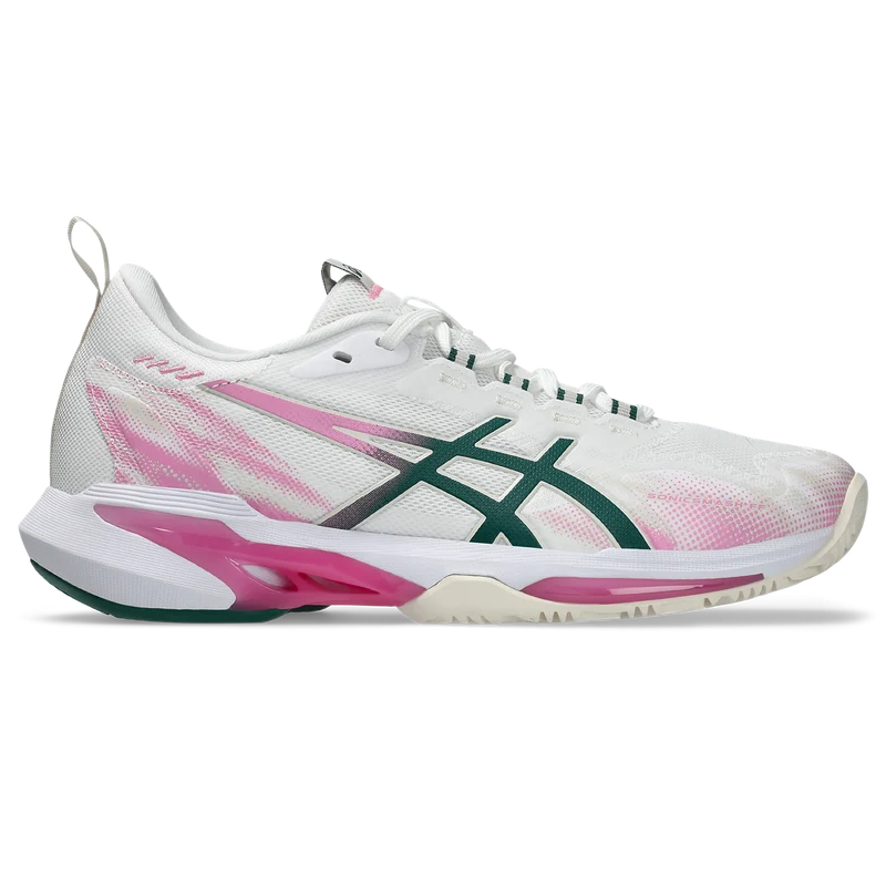 Asics Women's Sonicsmash FF Padel Shoes White Jewel Green