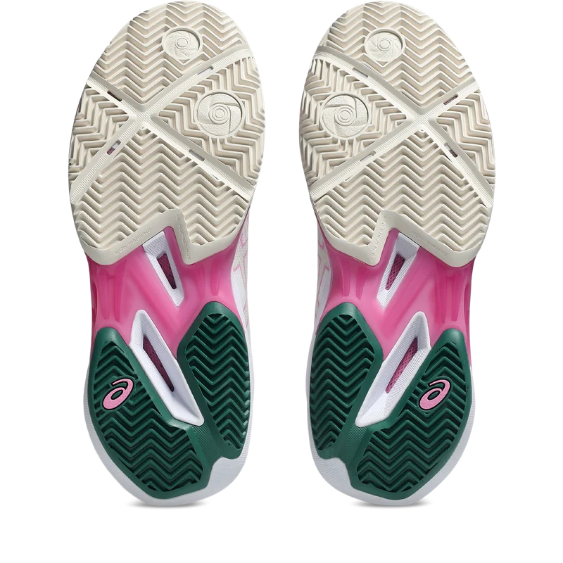 Asics Women's Sonicsmash FF Padel Shoes White Jewel Green