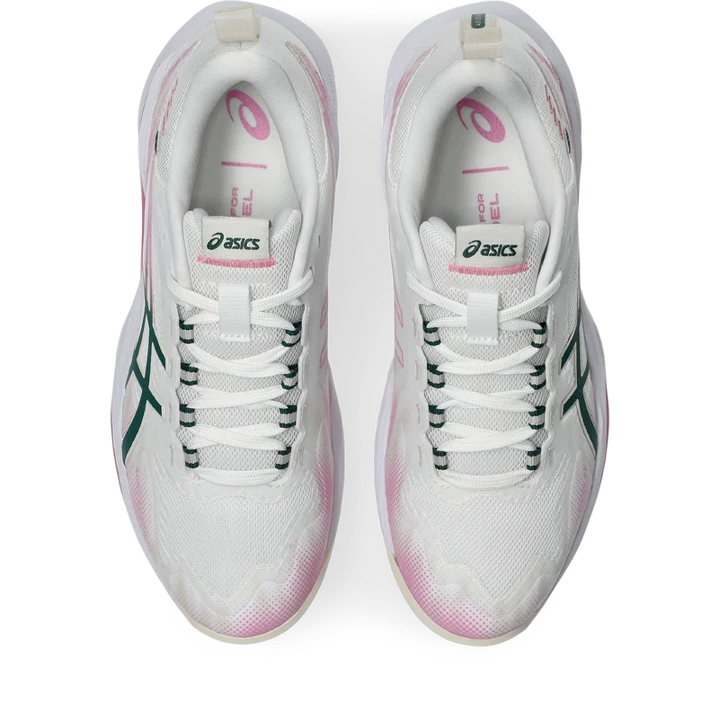 Asics Women's Sonicsmash FF Padel Shoes White Jewel Green