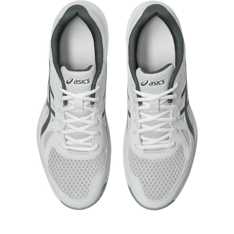 Asics Men's Upcourt 6 Indoor Court Shoes White Steel Grey