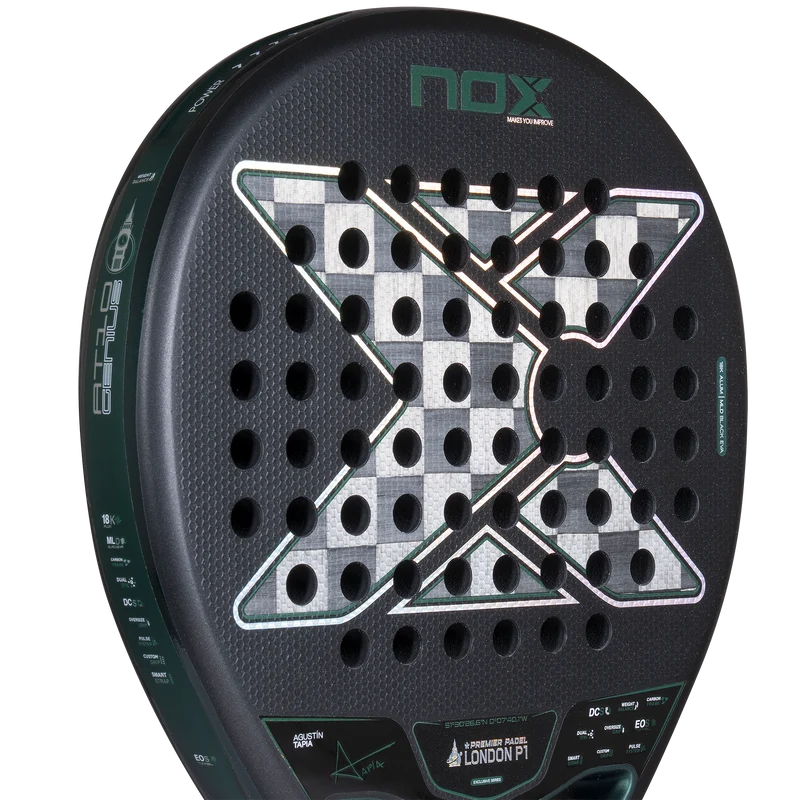 Nox AT10 Genius 18K Alum London P1 Edition Padel Racket