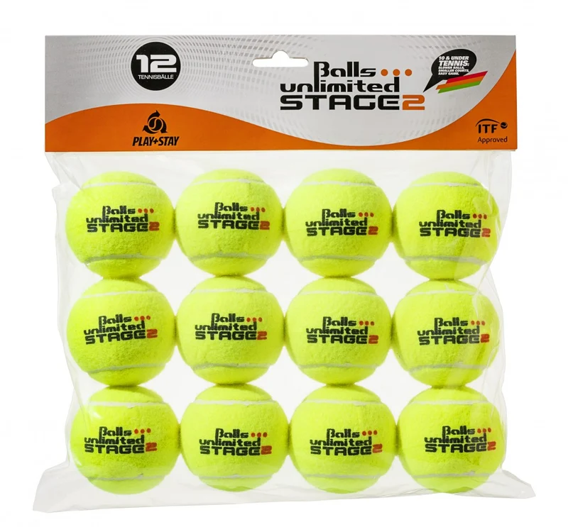 Tennisbälle Stage 2 Tournament 12er Pack