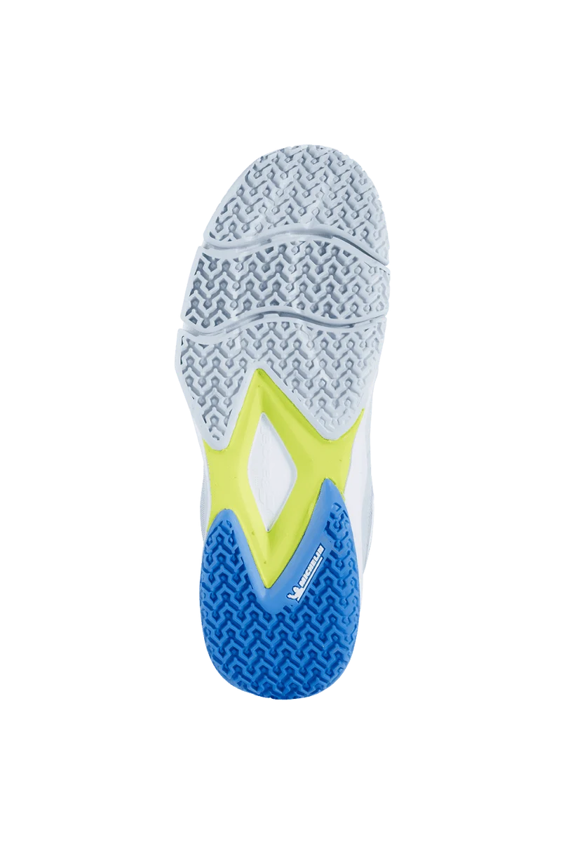 Babolat Jet Ritma Padelschuh Limette/Blau
