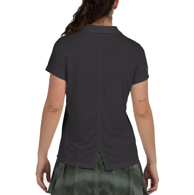 Bullpadel Women's Payerne Premier Padel Polo Black