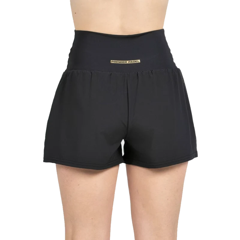 Bullpadel Women's Pitan Premier Padel Shorts Black