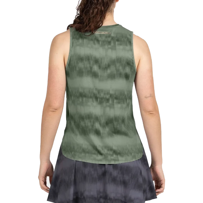 Bullpadel Women's Parnav Premier Padel Tank Top Khaki