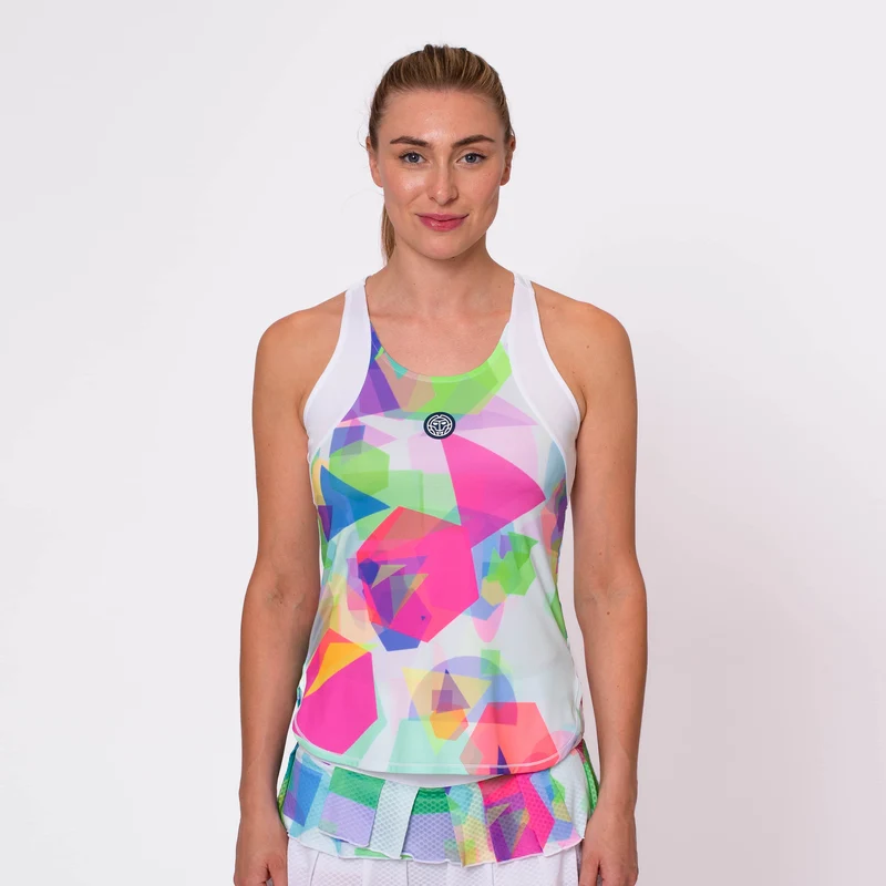Kaleido Tank-Top Damen-Mehrfarbig