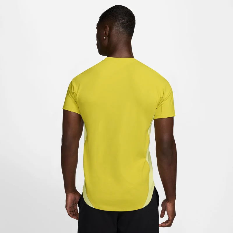 Court Dri-Fit Advantage Slam T-Shirt Herren - gelb, limette