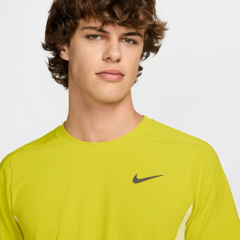 Court Dri-Fit Advantage Slam T-Shirt Herren - gelb, limette