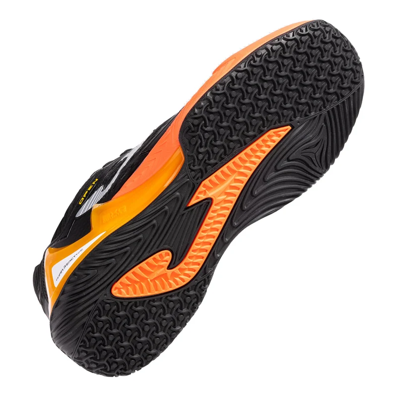 Open Padelschuh Herren - schwarz, orange