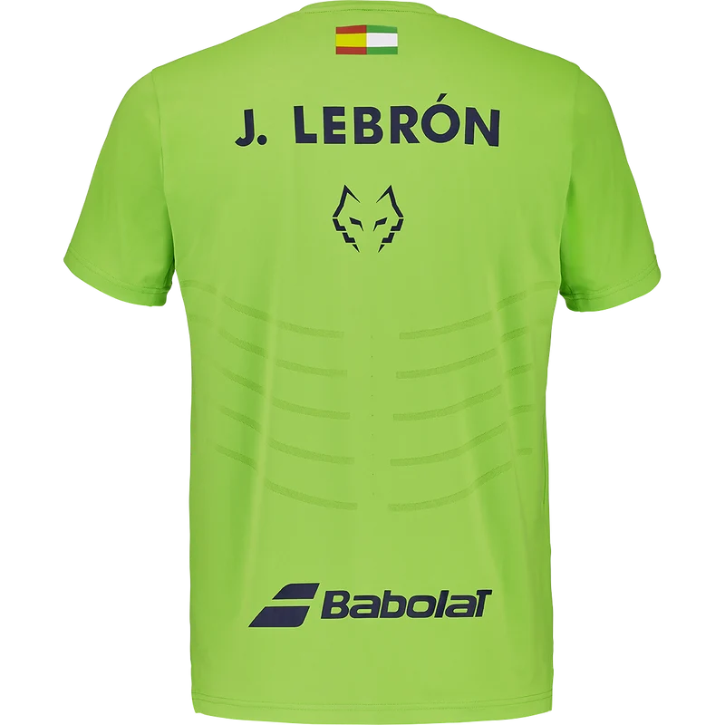 Babolat Men's Replica Lebron Tee Green Flash