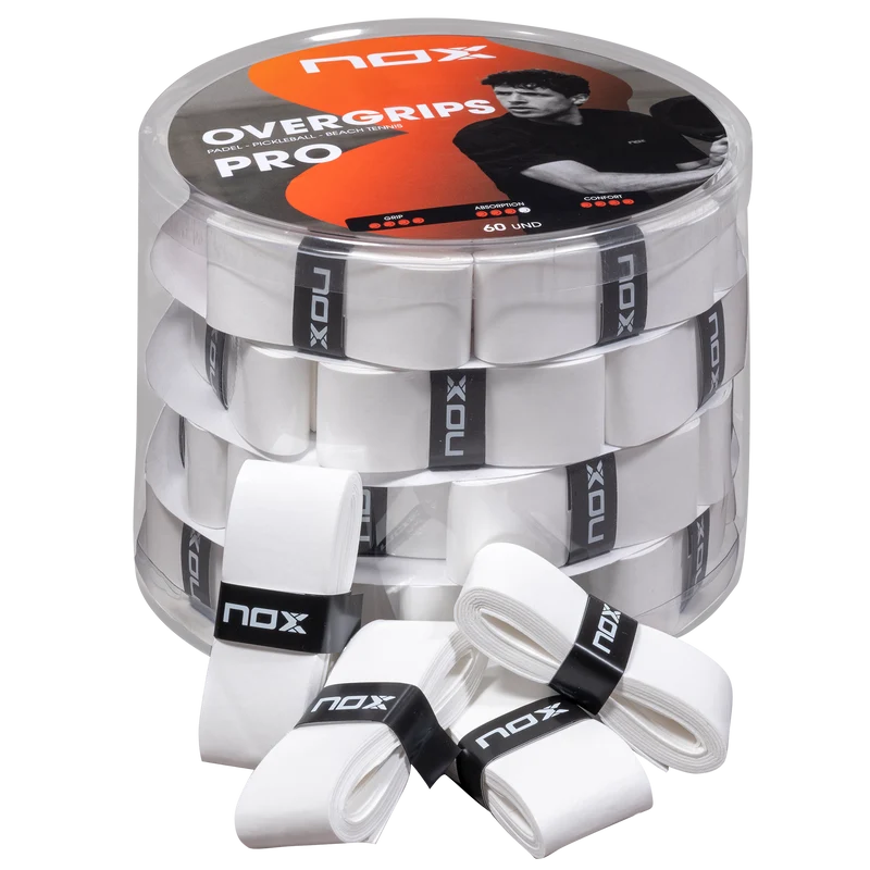 Nox Pro Overgrips - 60 Pack White