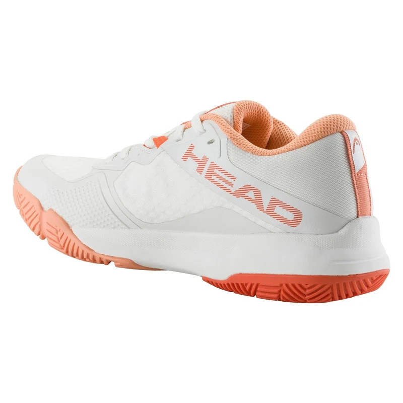 HEAD Motion Team Womens Padel Shoes - White / Coral