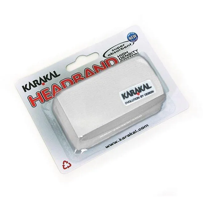 Karakal Padel Headband - White