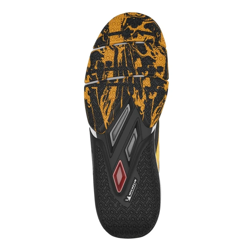 Babolat Movea 2 Mens Padel Shoes - Black / Saffron