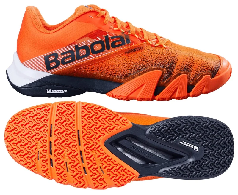 Babolat Jet Premura 2 Mens Padel Shoes - Vibrant Orange