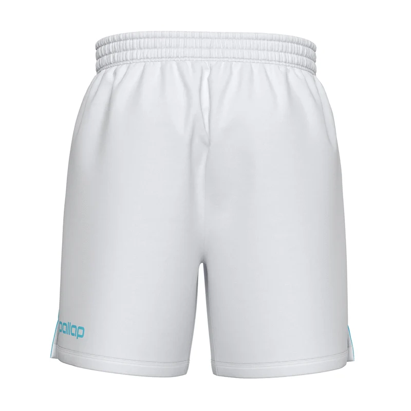 Pallap Men's Shorts White Cyan