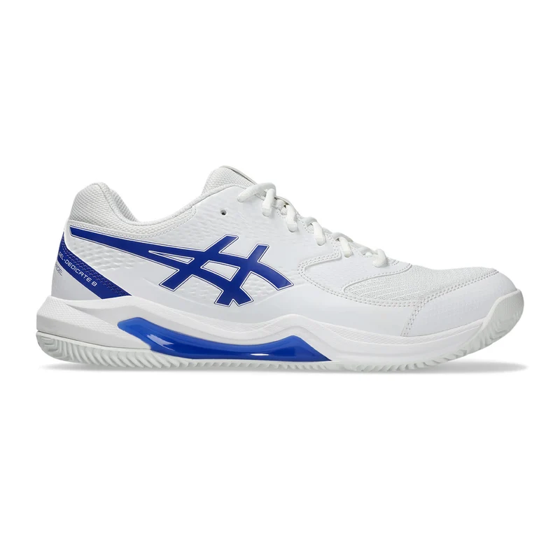 Gel-Dedicate 8 Padelschuh Herren-Weiß,Dunkelblau