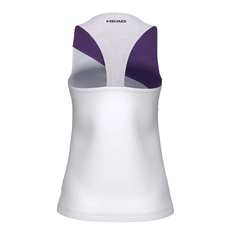 Camiseta de tirantes Head mujer Spirit Blanco/Morado 2026