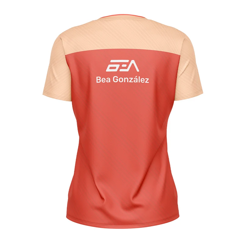 BULLPADEL AZABAL JR Naranja SS26 BEA GONZALEZ (Camiseta Oficial)