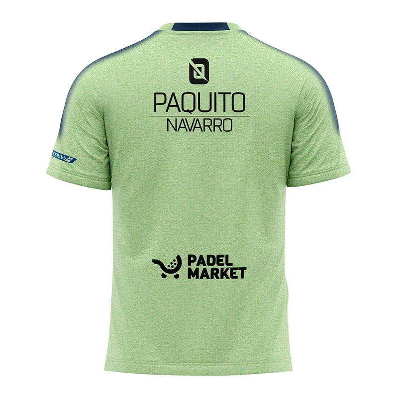 BULLPADEL MONTSE JR Verde SS26 PAQUITO NAVARRO (Camiseta Oficial)