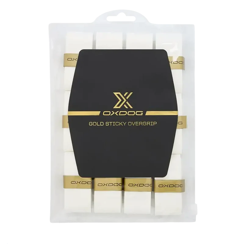 Overgrips Oxdog Gold Sticky Blanco (Pack x12)