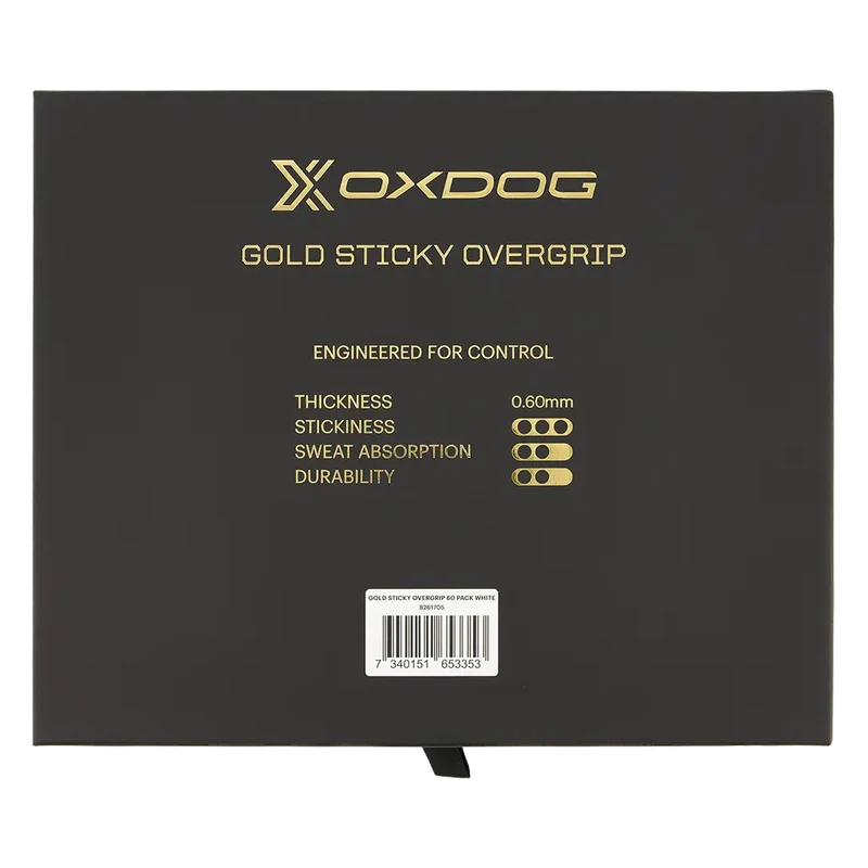 Tambor Oxdog Gold Sticky Blanco(Pack x 60)