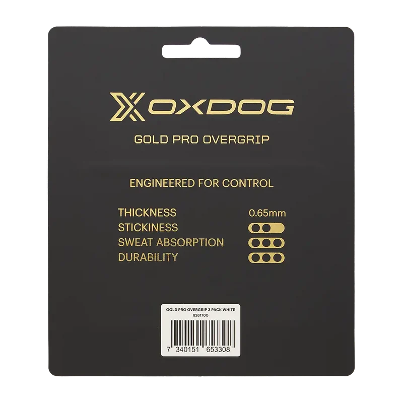 Overgrip Oxdog Gold Pro Blanco (Pack x3)