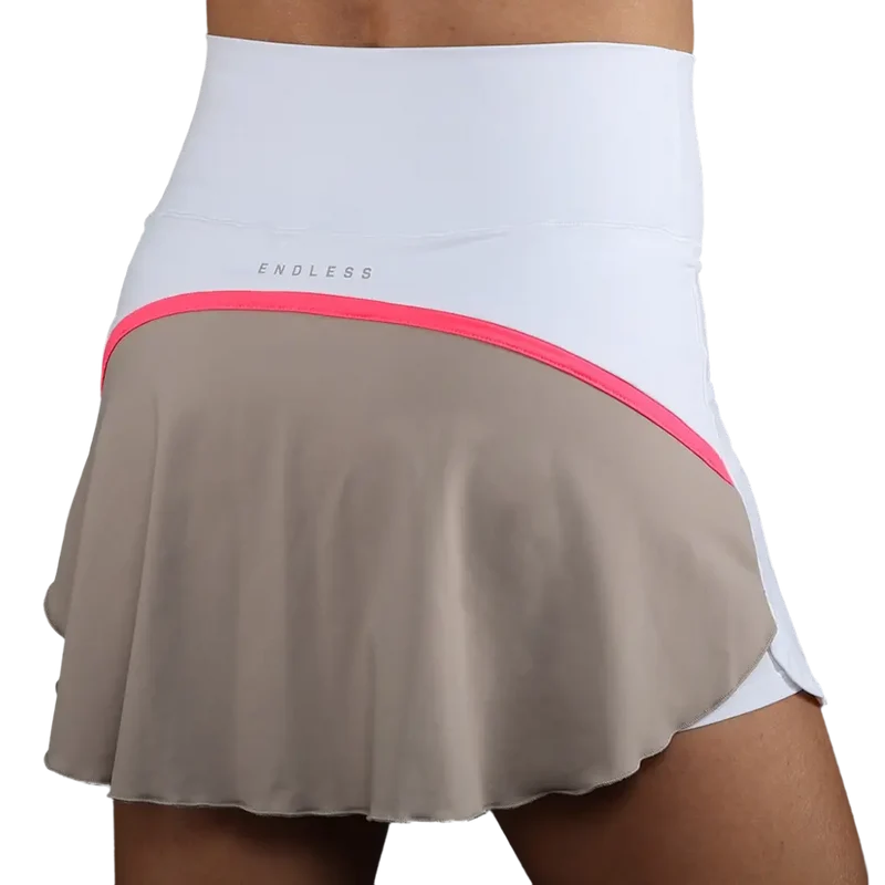 Falda Endless Bloom Blanca 2026