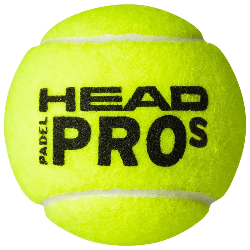HEAD Padel Pro S Padel Balls - 3 Ball Tube