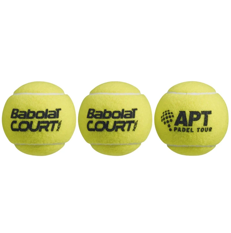 Babolat Court X3 Padel Balls - 3 Ball Tube