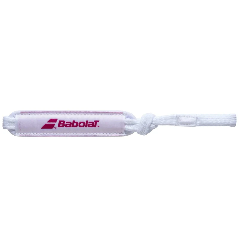 Babolat Padel Wrist Strap - White Pink