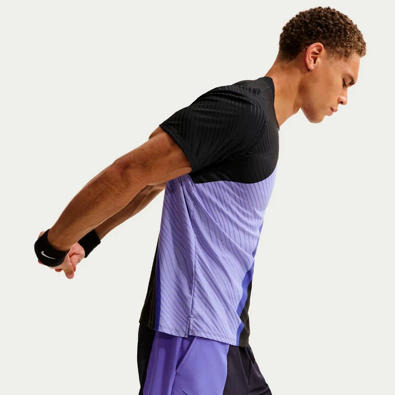Court Dri-Fit Advantage Slam T-Shirt Herren-dunkelblau, blaugrau