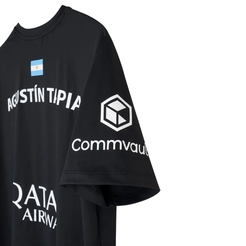 NOX SPONSORS AT10 Black AGUSTIN TAPIA 2026 (Camiseta Oficial)