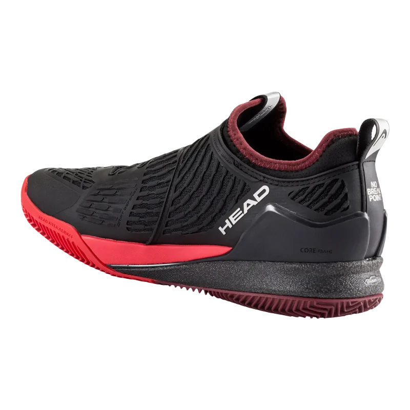Zapatillas Head Endure Pro Boa Clay Black/Red 2026