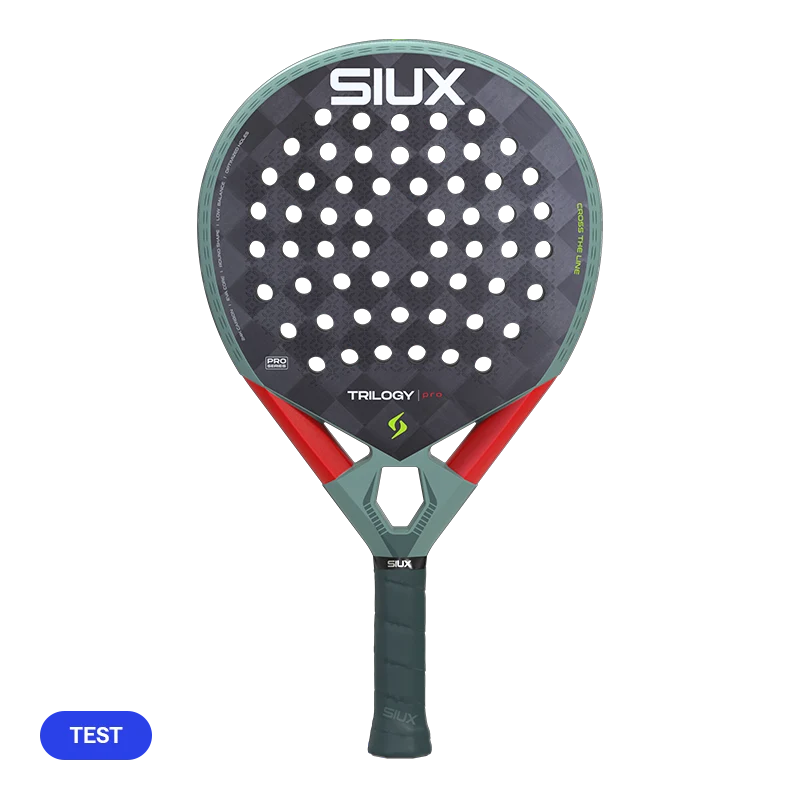 Pala de TEST Siux Trilogy Pro 2026 Ash Green