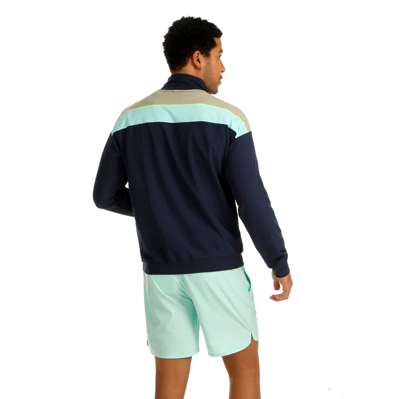 Wild Return Block Trainingsjacke Herren-Dunkelblau,Mehrfarbig