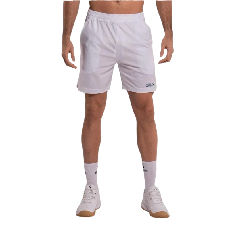Pantalón Corto Siux Silk White 2026